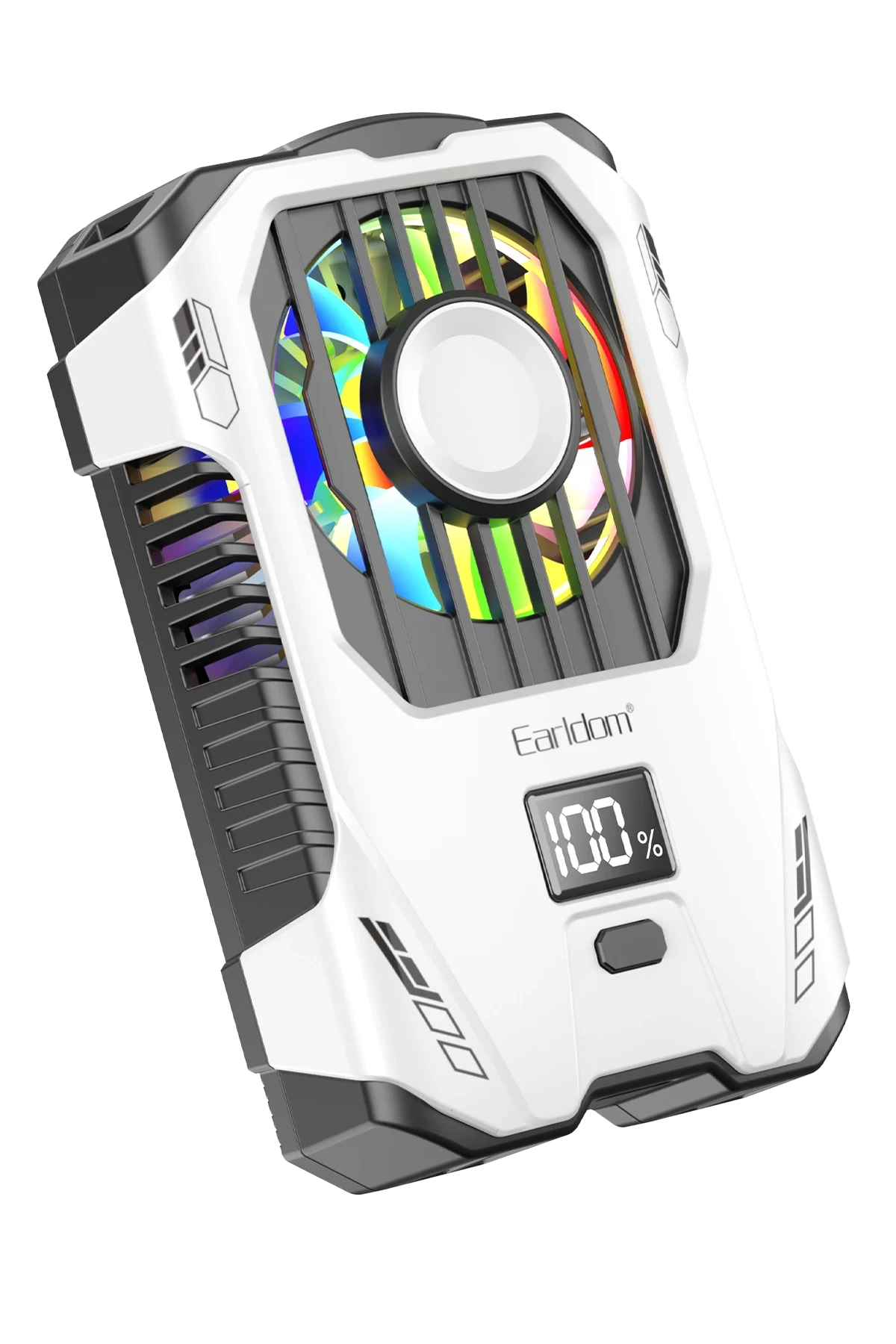 F15 RGB Mobil Soğutucu Fan – 2500 mAh Batarya, Yarı İletken Soğutma & RGB Efekti