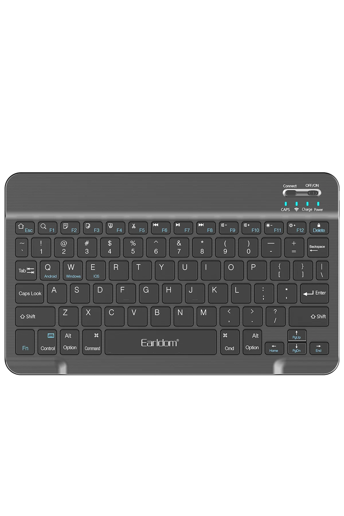 KB6 Universal Kablosuz Klavye – 78 Tuş, Ultra İnce & USB-C Şarjlı