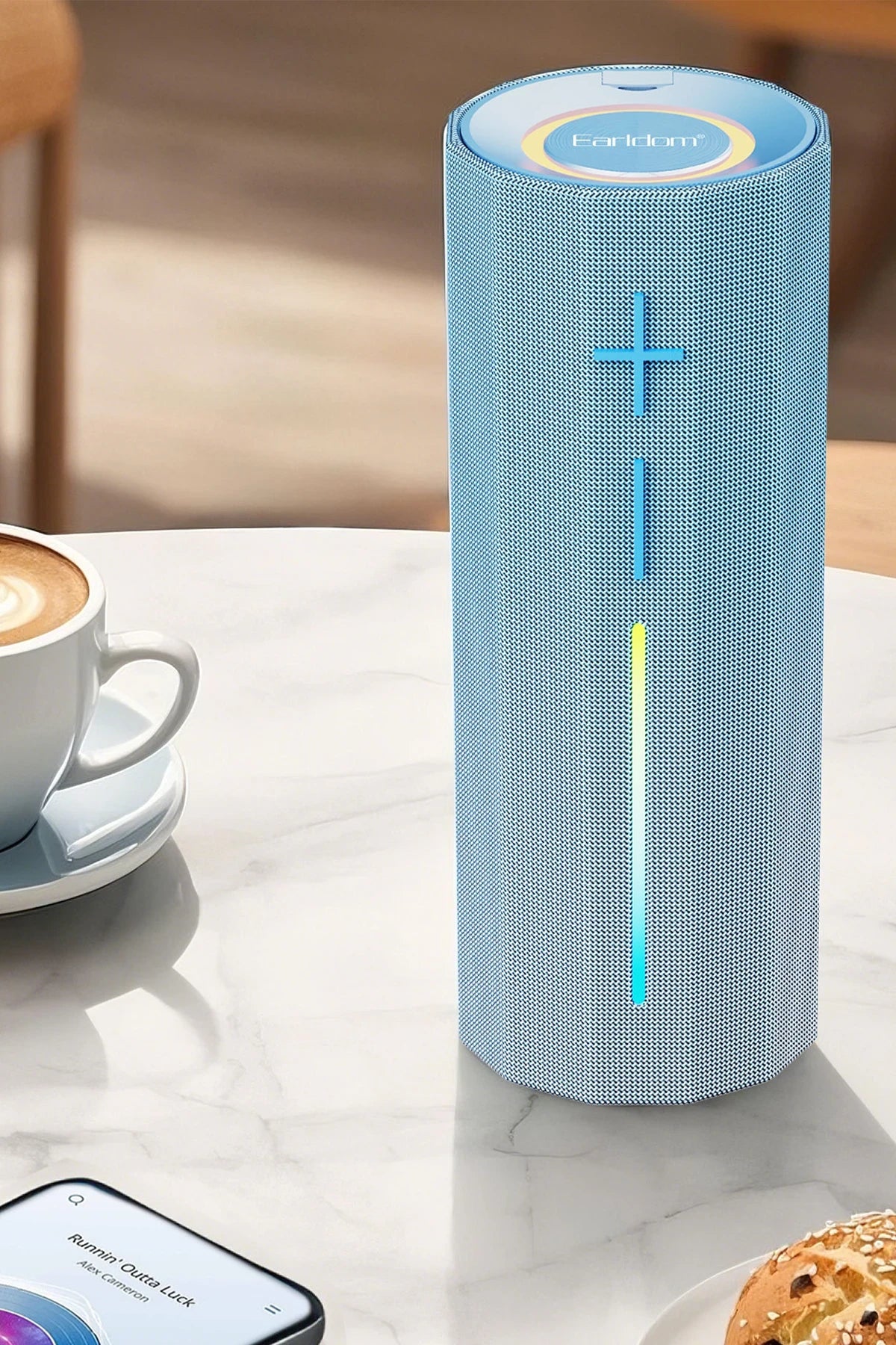 A39 – RGB Işıklı Süper Bas Hoparlör | Bluetooth 5.3, 10 W Mono, 1800 mAh