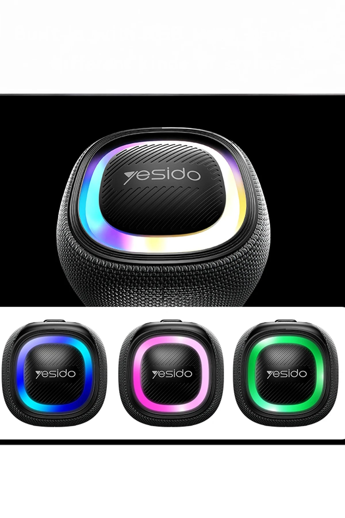 YSW21 – 120 W RGB Hoparlör | 15600 mAh & UHF Mikrofonlu Bluetooth 5.0