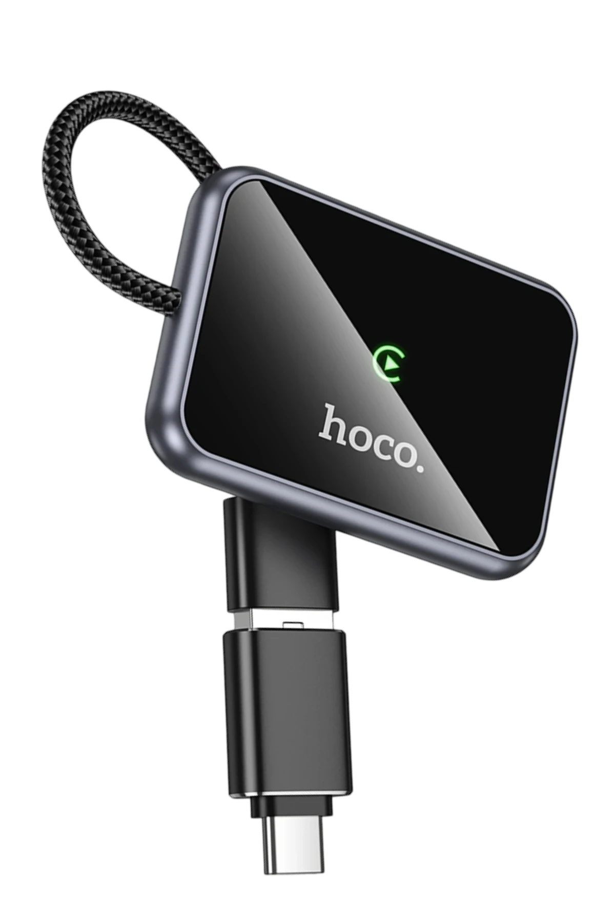HU1 Way – USB-A ve USB-C Uyumlu Kablosuz CarPlay Adaptörü