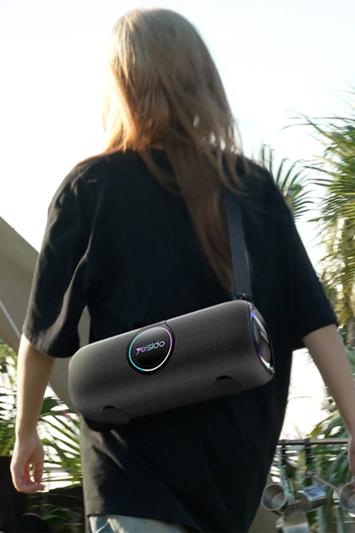 YSW21 – 120 W RGB Hoparlör | 15600 mAh & UHF Mikrofonlu Bluetooth 5.0