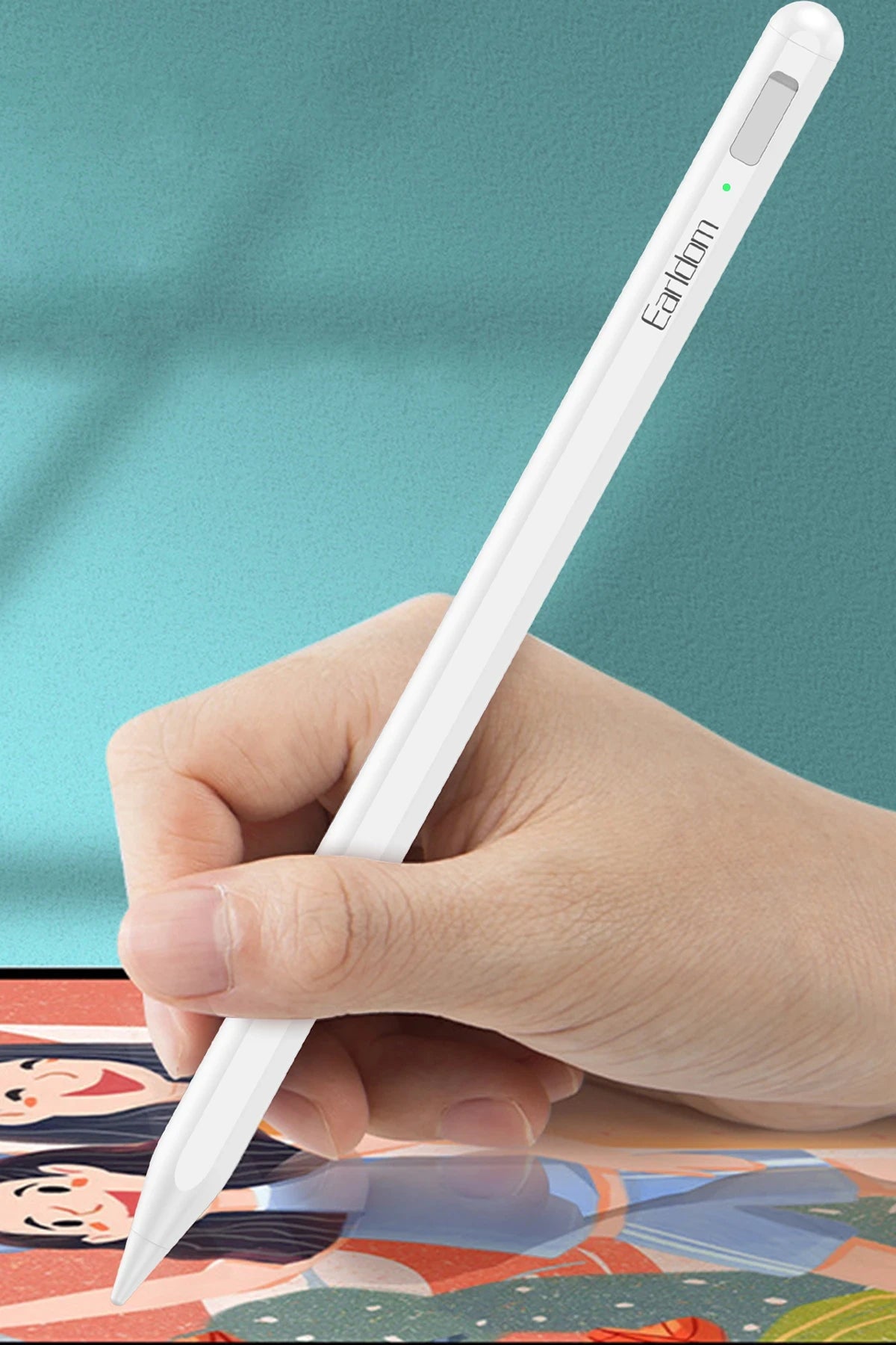 P8 Dokunmatik Stylus Kalem – Bluetooth, Tilt Hassasiyeti, Akıllı Avuç İçi Reddetme