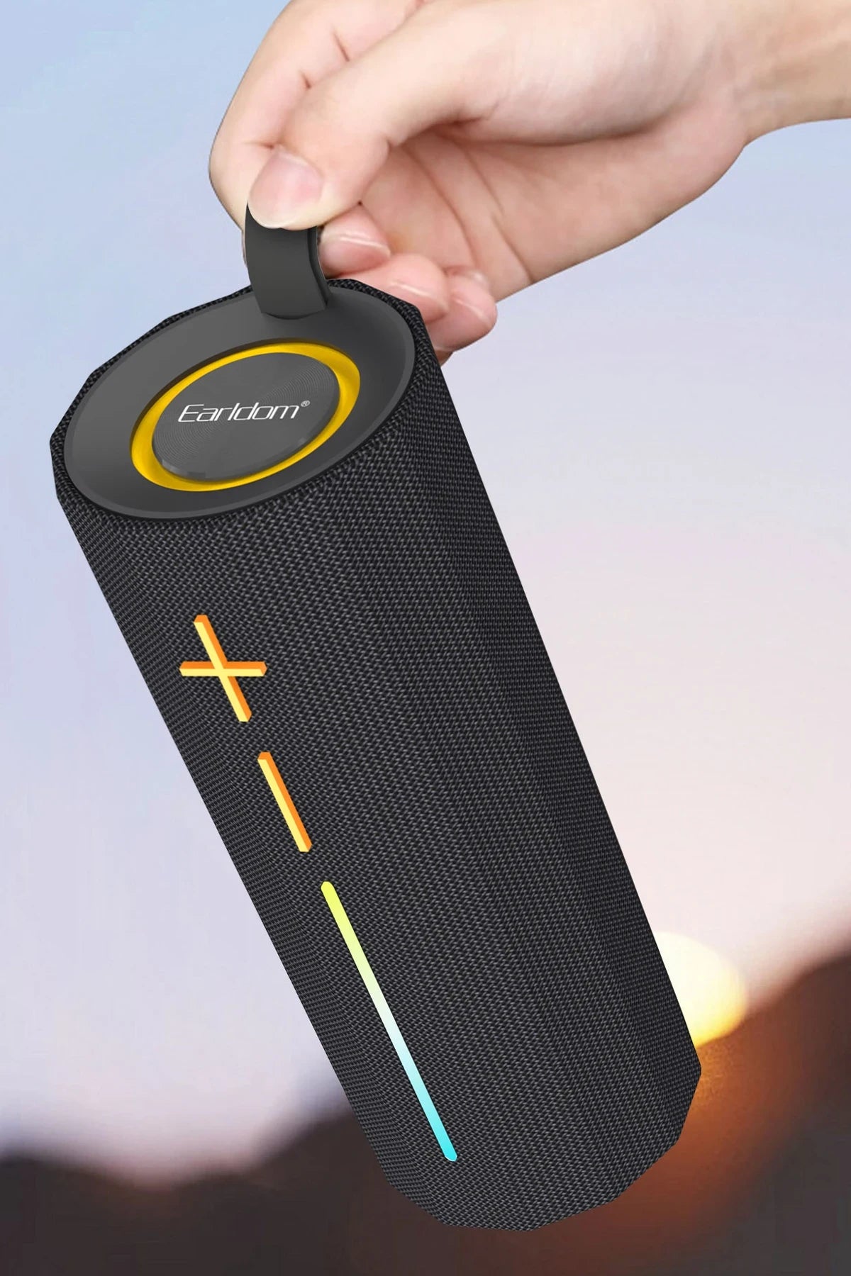 A39 – RGB Işıklı Süper Bas Hoparlör | Bluetooth 5.3, 10 W Mono, 1800 mAh