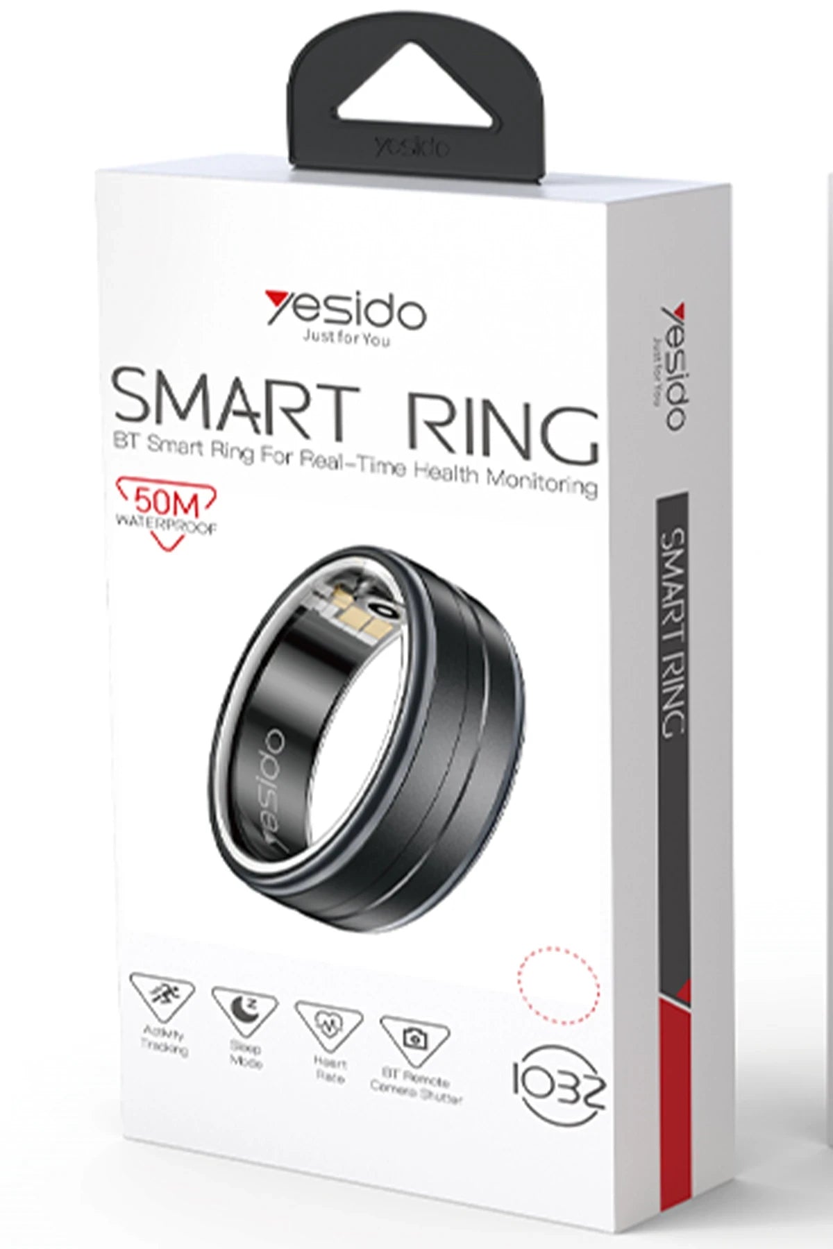 IO32 – 50 M Su Geçirmez Smart Yüzük | Sağlık & Egzersiz Takibi & Uzaktan Fotoğraf