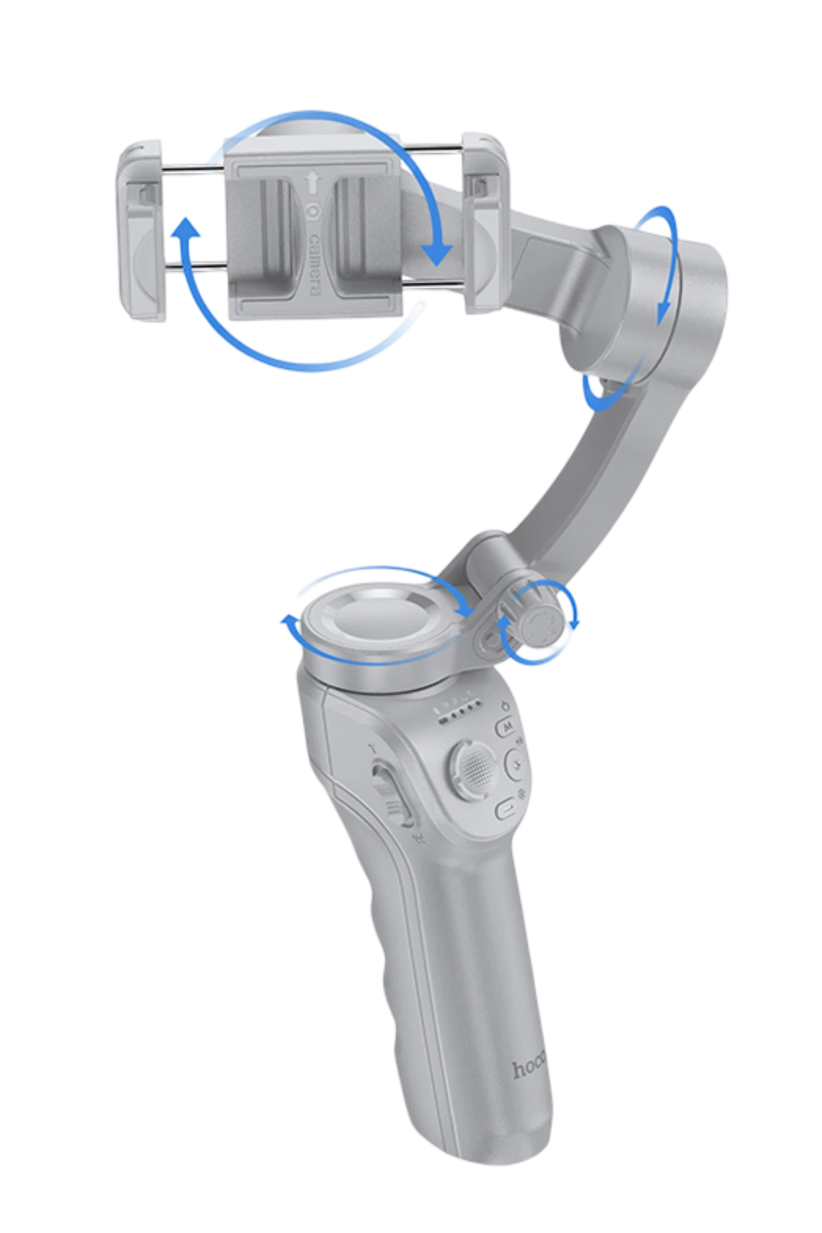 K24 – 3-Eksen 360° Yüz Takipli Akıllı Gimbal (10 Saat Pil, Tripod Modu)