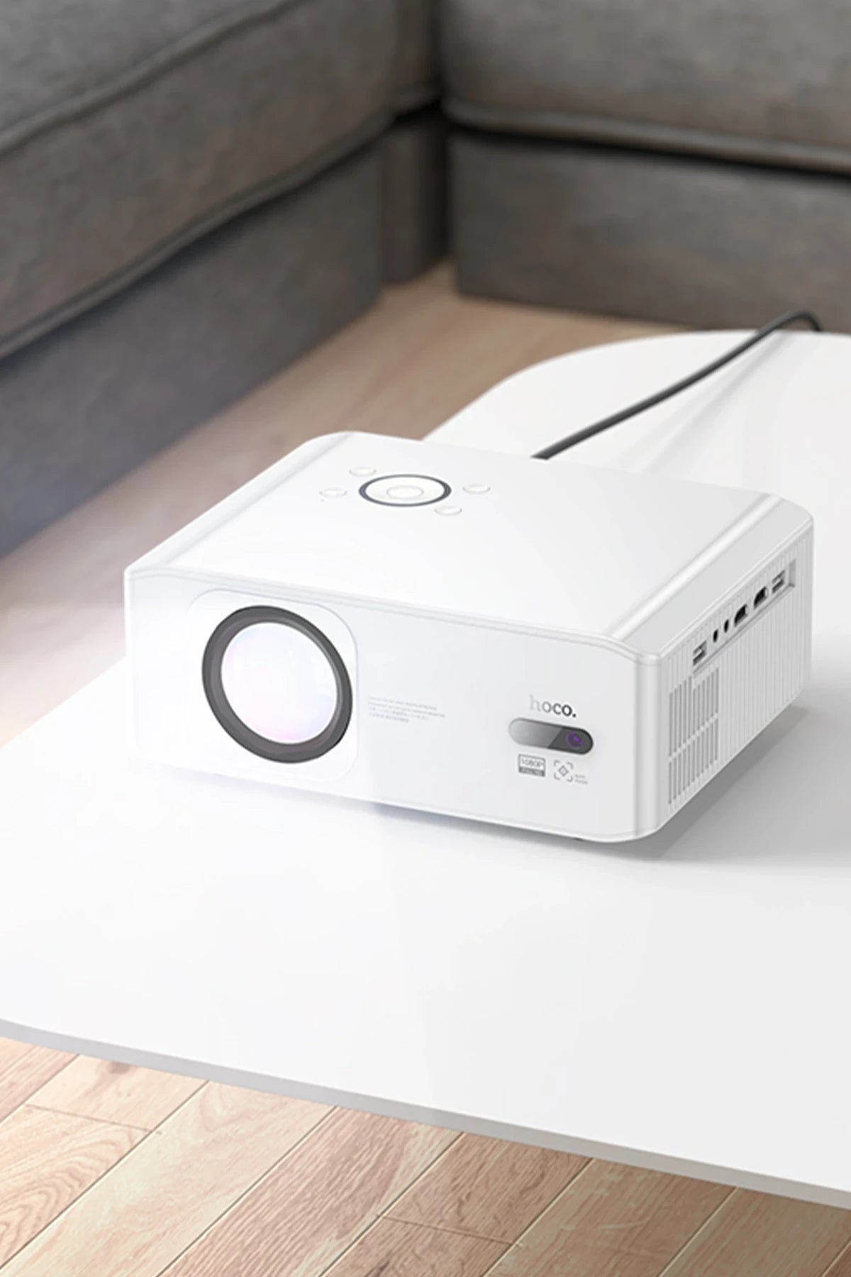 DT3 Smart Wi-Fi Projeksiyon – 1080p Full HD, Otomatik Odaklama & Android Medya Merkezi