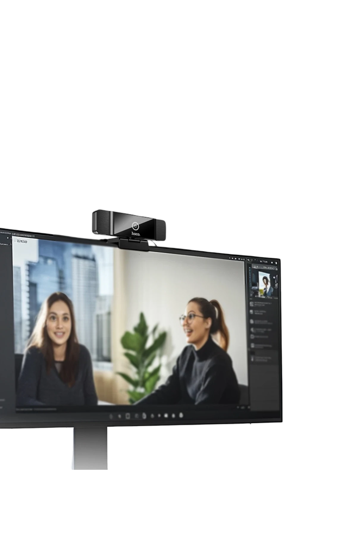 D100 – Full HD 1080P USB Web Kamerası (Geniş Açı, Çift Mikrofon, Tak-Çalıştır)