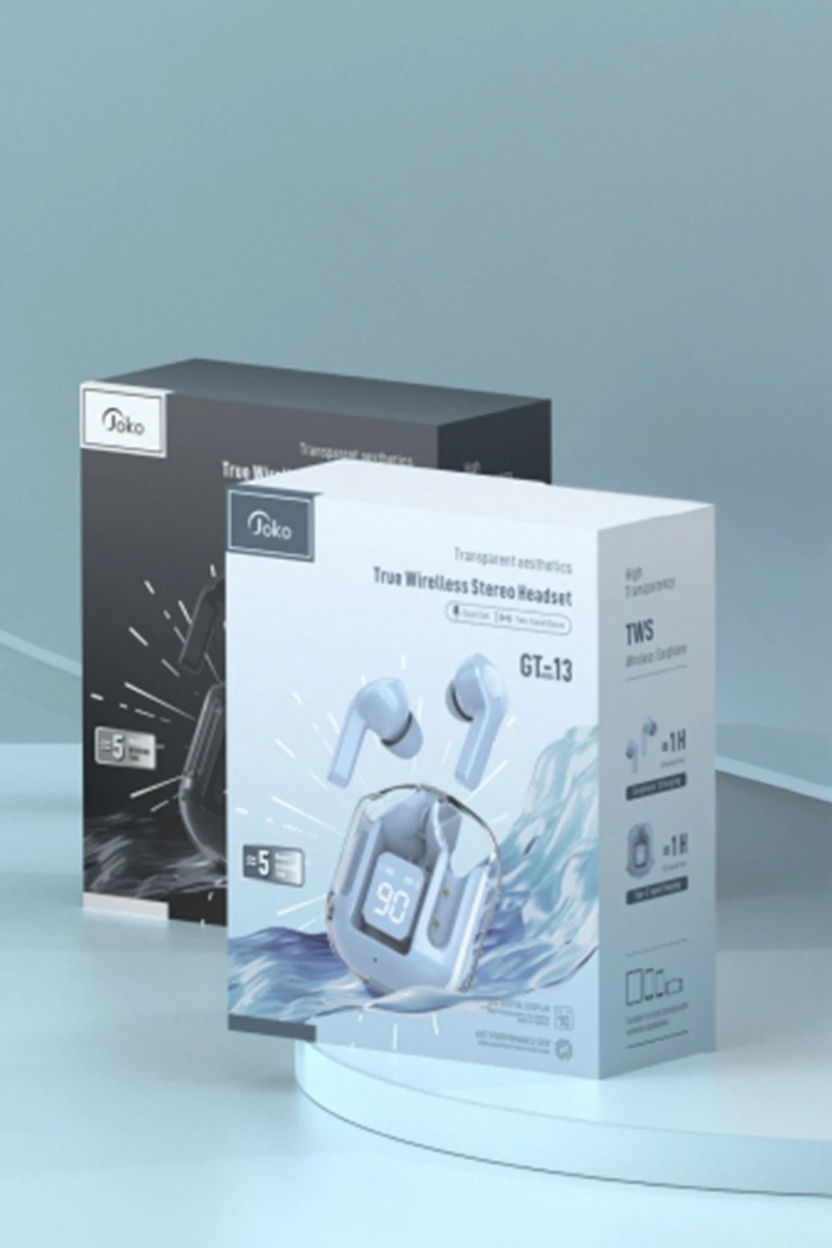 GT13 – TWS Bluetooth Kulaklık | LED Şarj Göstergesi & ENC