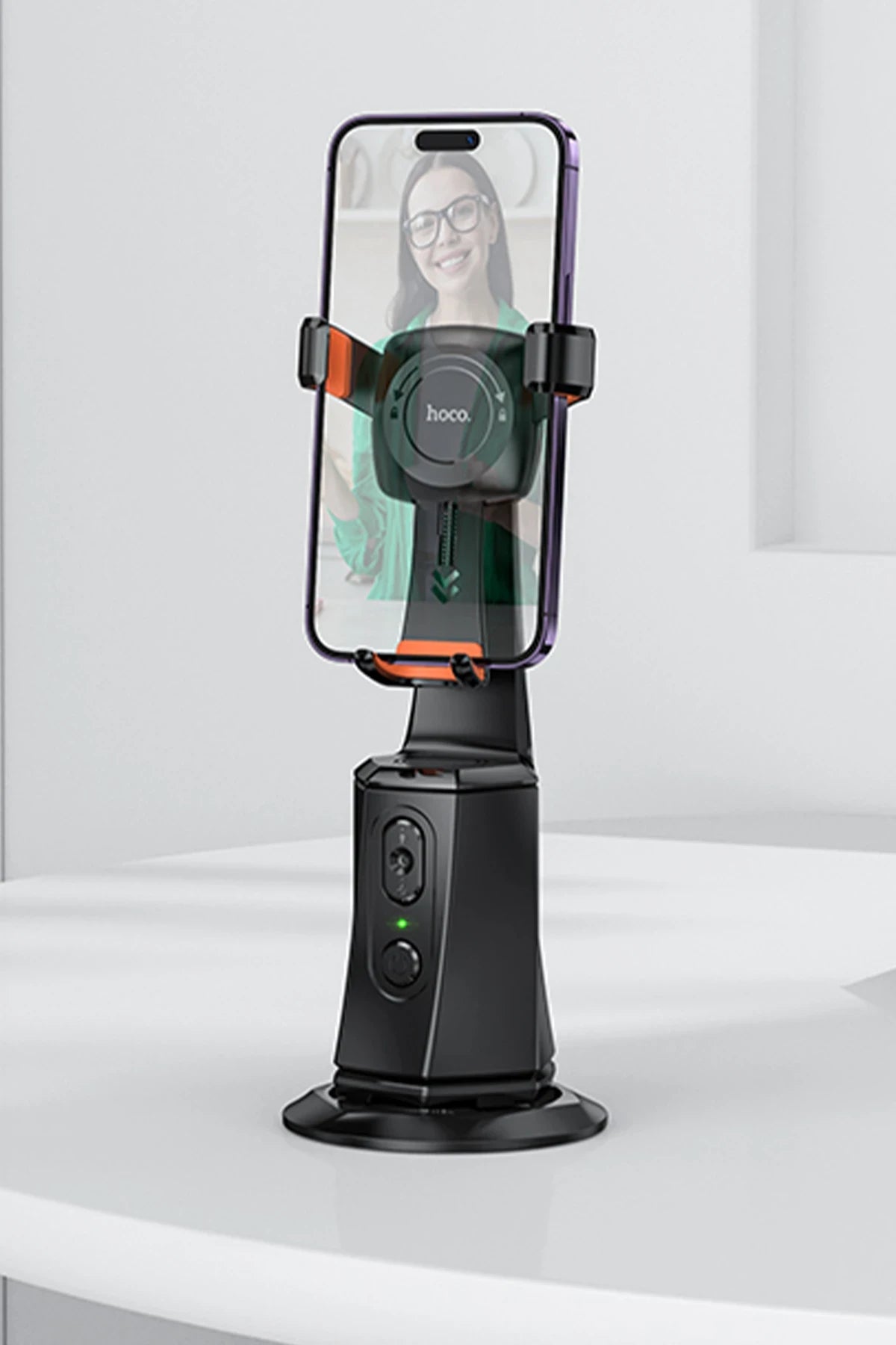 K26 Akıllı Selfie Gimbal – Yüz Takibi, 1200 mAh Pil, Tripod Destekli Kompakt Stabilizatör