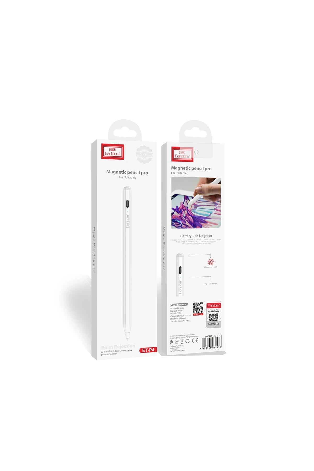 P4 iPad İçin Dokunmatik Stylus Kalem