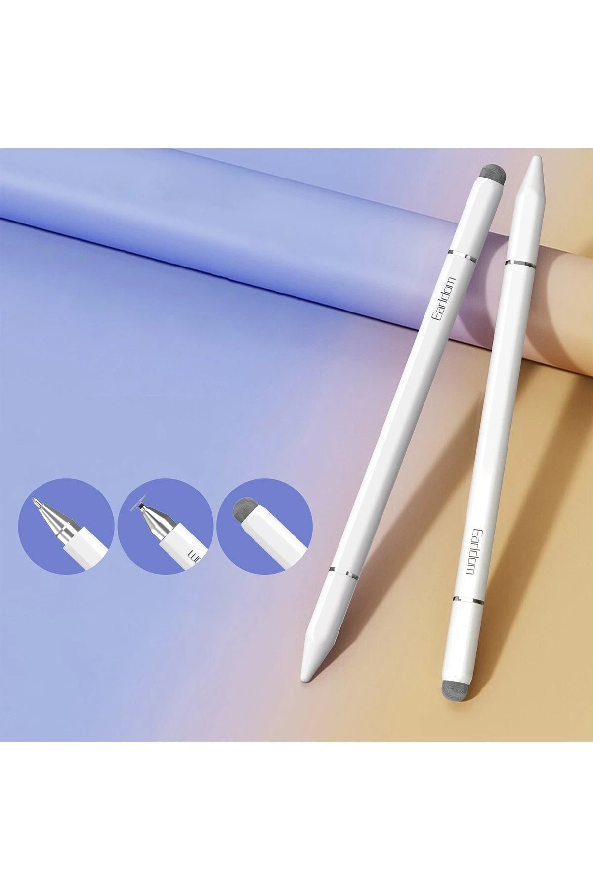 P6 3in1 Universal Dokunmatik Stylus Kalem
