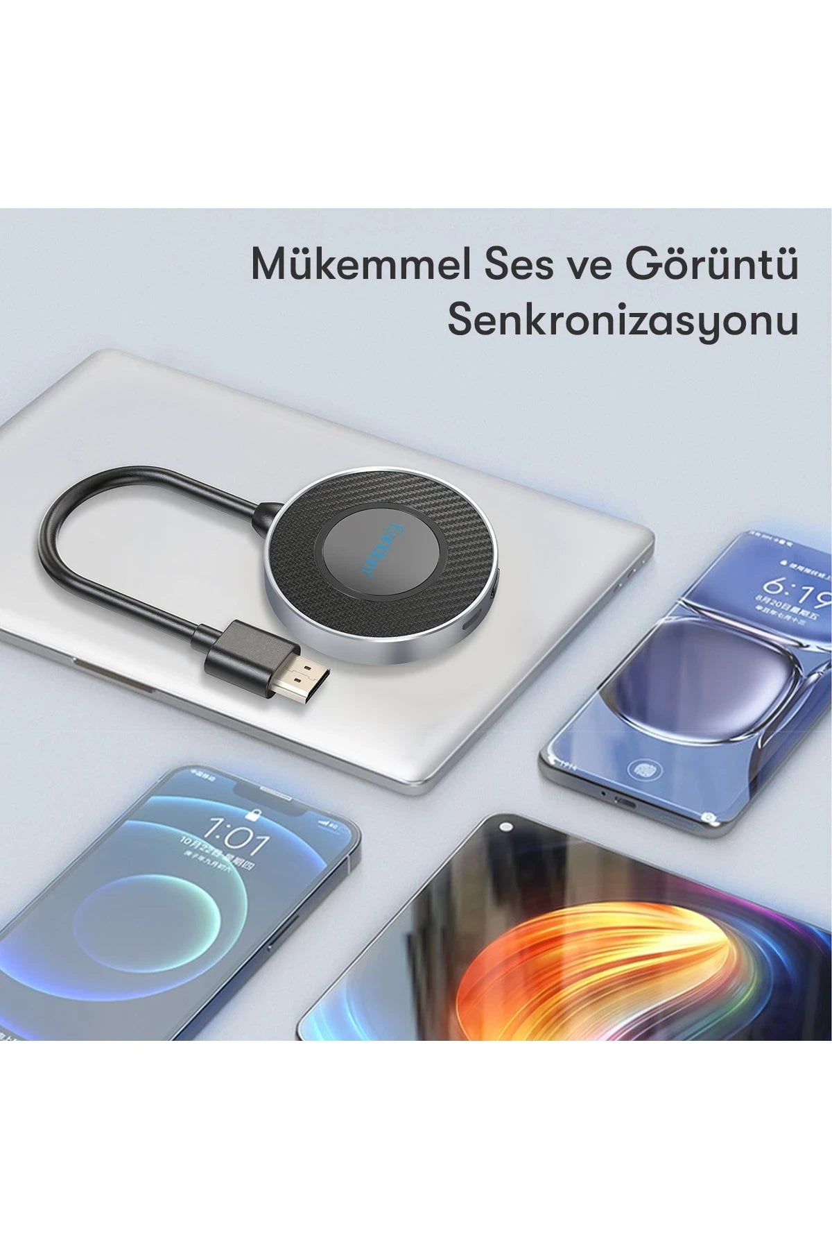 W7+ 4K Kablosuz Görüntü Aktarıcı