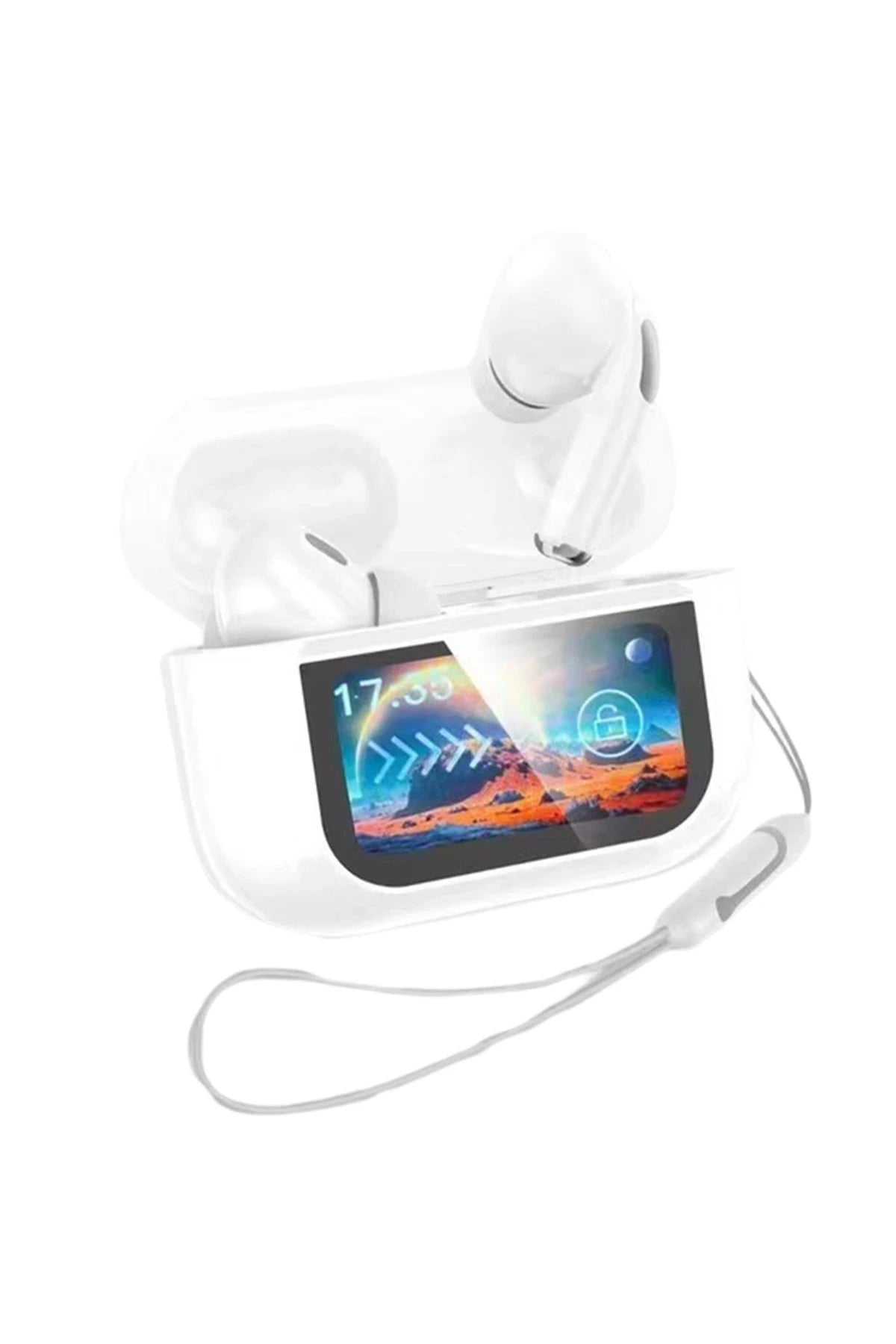 TWS40 – ANC’li Bluetooth 5.3 TWS Kulaklık | Dijital Ekranlı Şarj Kutusu