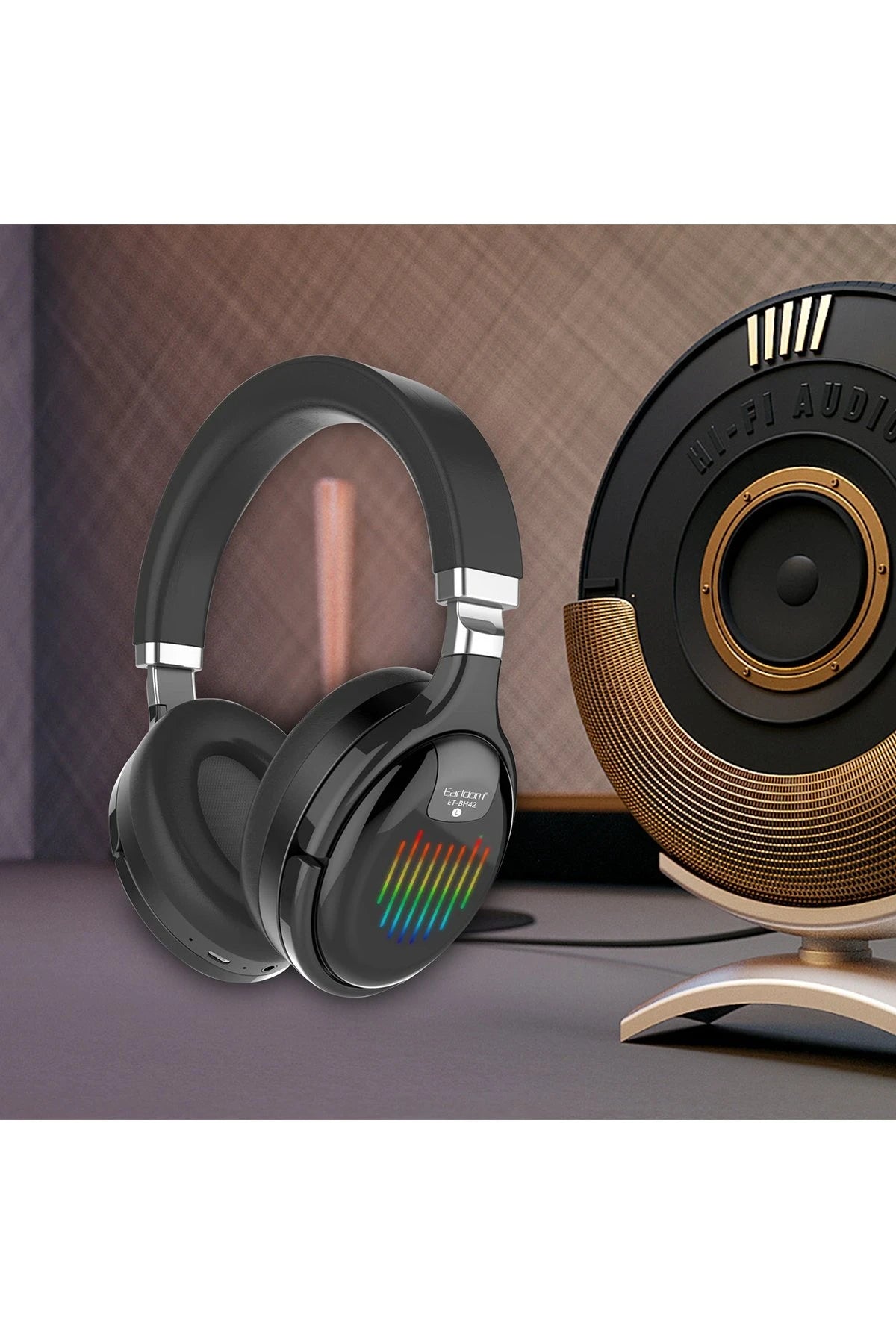 BH42 – Bluetooth 5.0 Gaming Kulaklık: Foldable Tasarım, LED Işık, Güçlü Pil Performansı