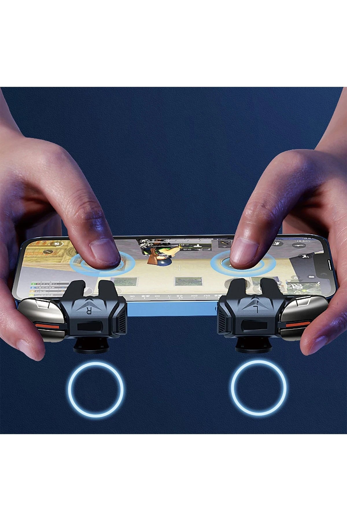 F08 – Hassas ve Şık Mobil Game Trigger: ABS+Silikon Ergonomi ile Hızlı Tepki