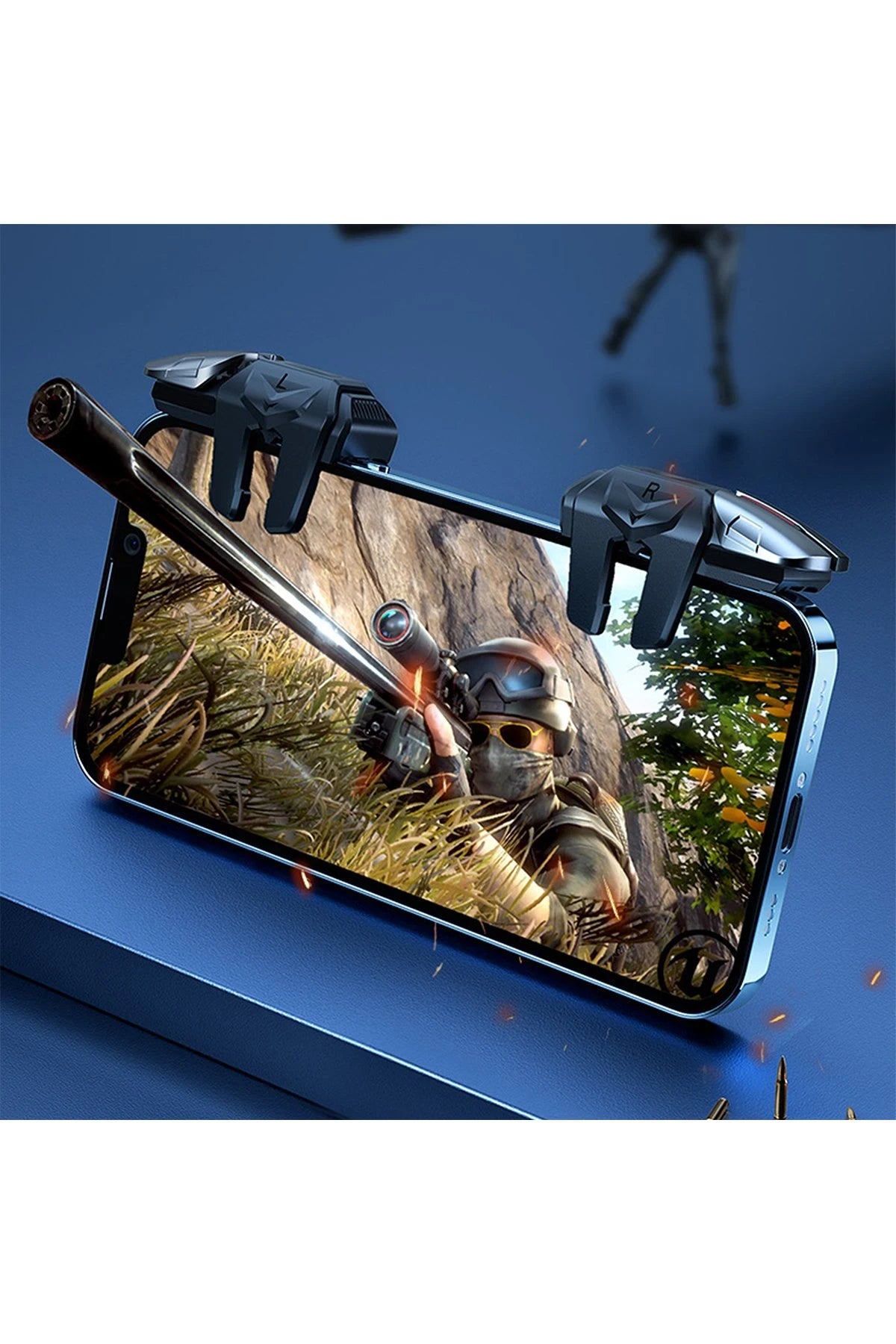F08 – Hassas ve Şık Mobil Game Trigger: ABS+Silikon Ergonomi ile Hızlı Tepki