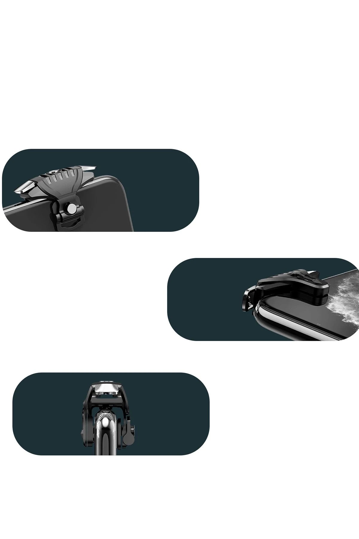 F07 – Mobil İçin Hassas Game Trigger: Ergonomik Tetik + 4 Parmak Kontrolü