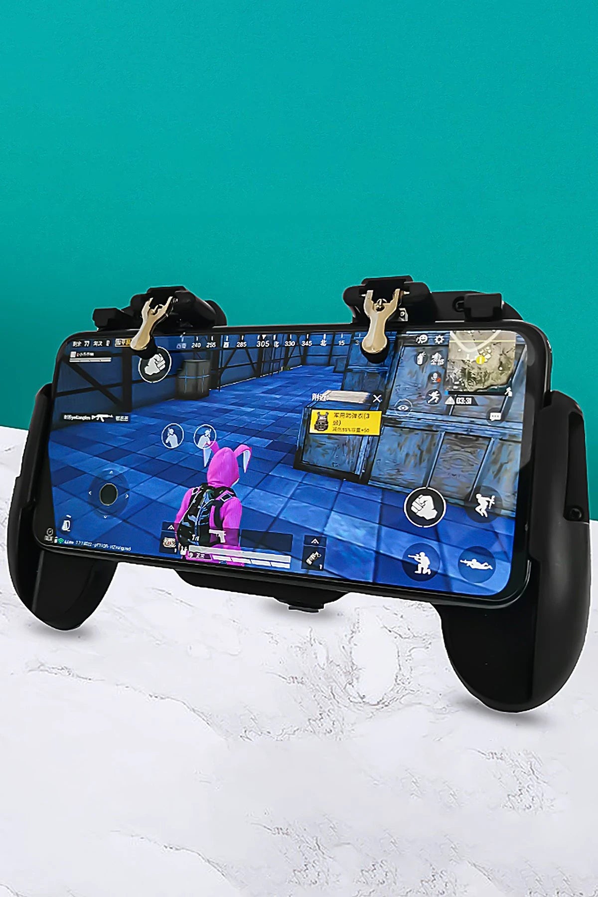 Soğutmalı Game Grip: Radyatörlü Fan + Joystick Konforu