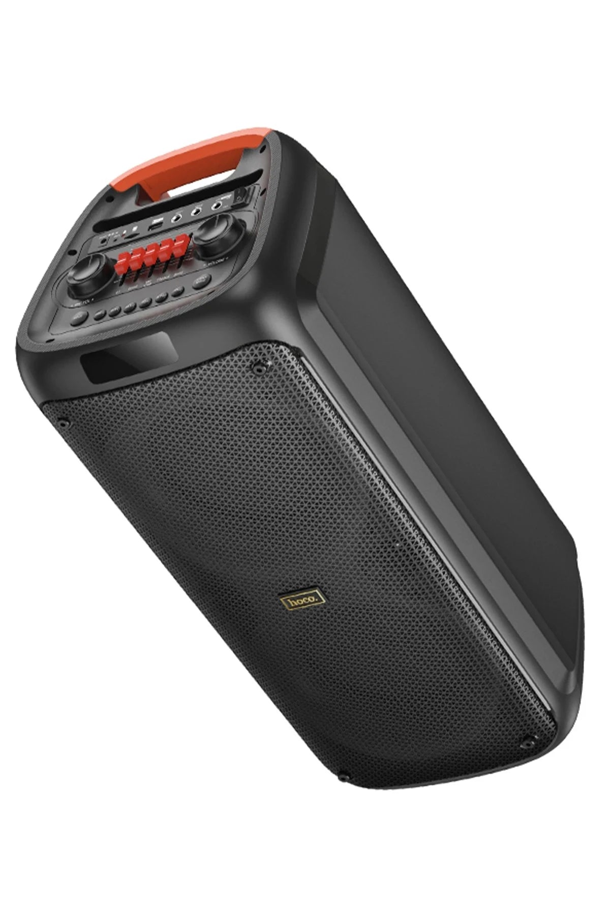 HA7 Leader – 75 W RGB Hoparlör | 2 Kablosuz Mikrofon, 7000 mAh Batarya & Tekerlekli Taşıma