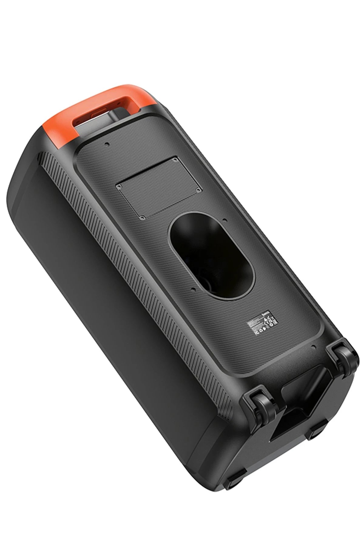 HA7 Leader – 75 W RGB Hoparlör | 2 Kablosuz Mikrofon, 7000 mAh Batarya & Tekerlekli Taşıma