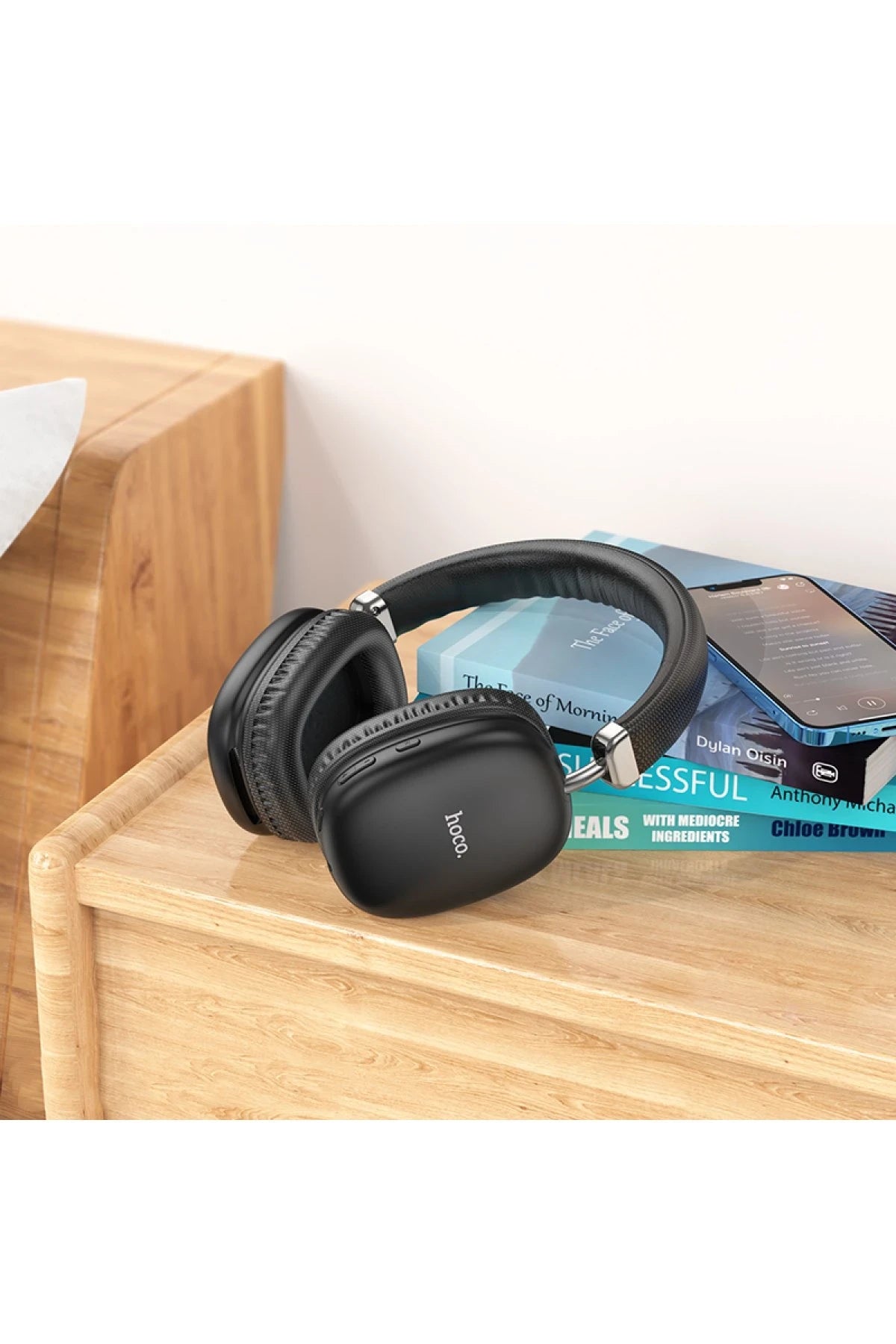 W35 – Bluetooth 5.3 Kulaküstü Kulaklık | 40 Saat Oynatma & AUX/TF Kart Desteği