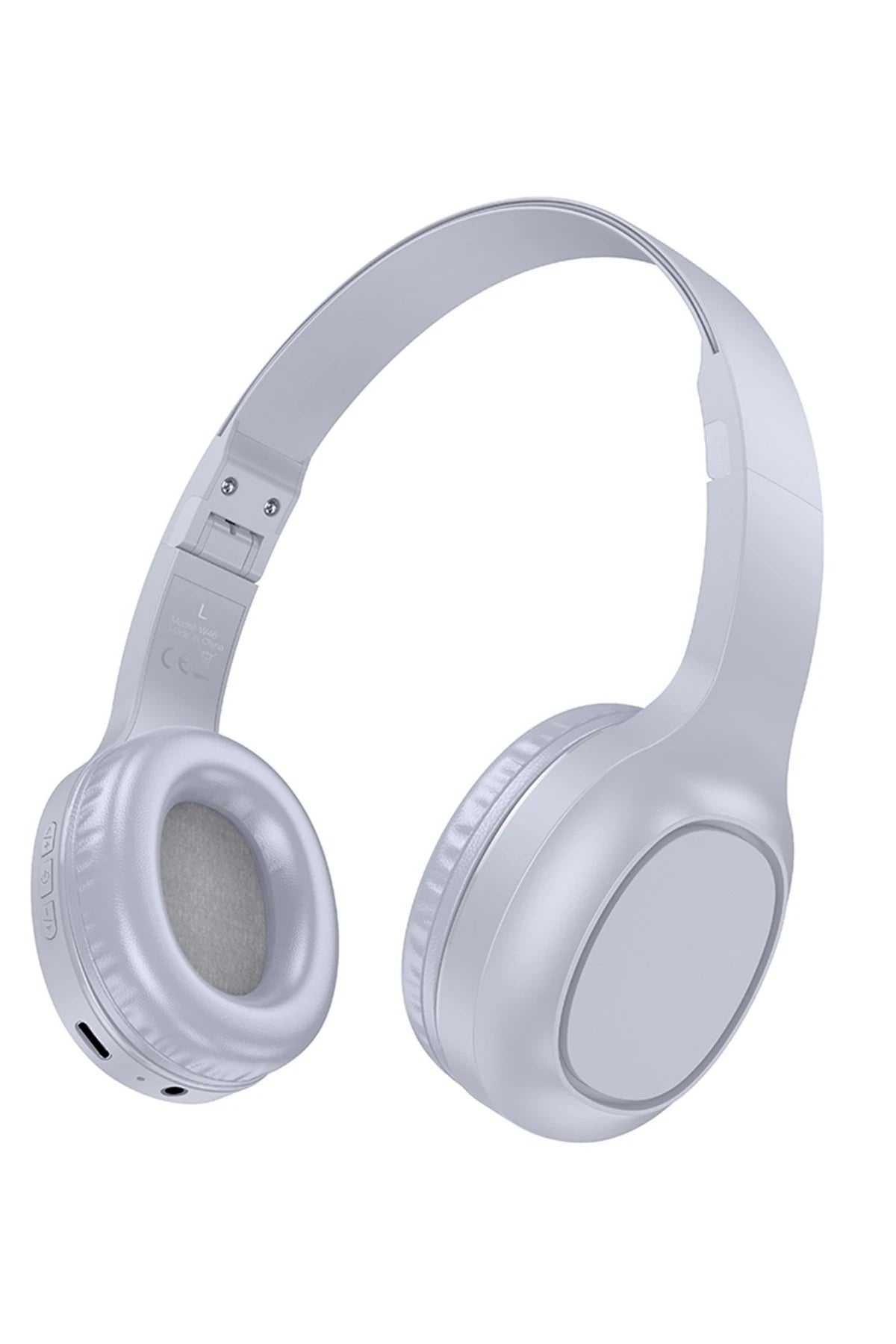 W46 Charm – BT 5.3 & AUX Kulaklık | 20 Saat Pil, Katlanabilir, Hafif (109 g)