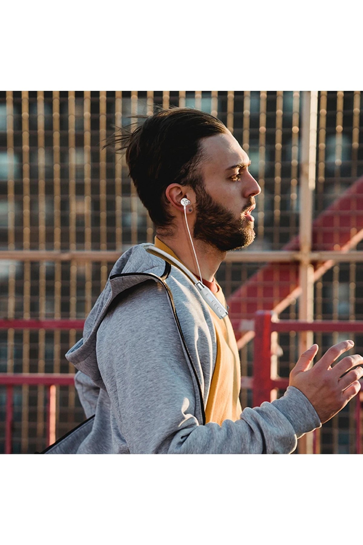 ES62 – BT 5.3 ANC Bluetooth Neckband | 120 Saat Pil, TF Kart Okuma