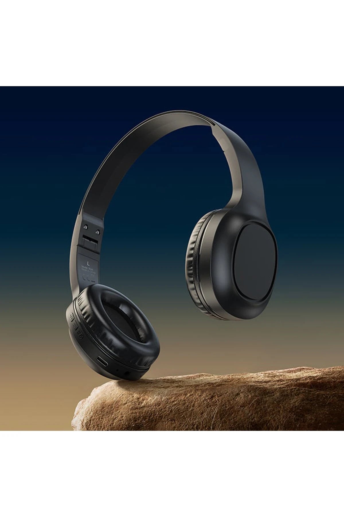 W46 Charm – BT 5.3 & AUX Kulaklık | 20 Saat Pil, Katlanabilir, Hafif (109 g)