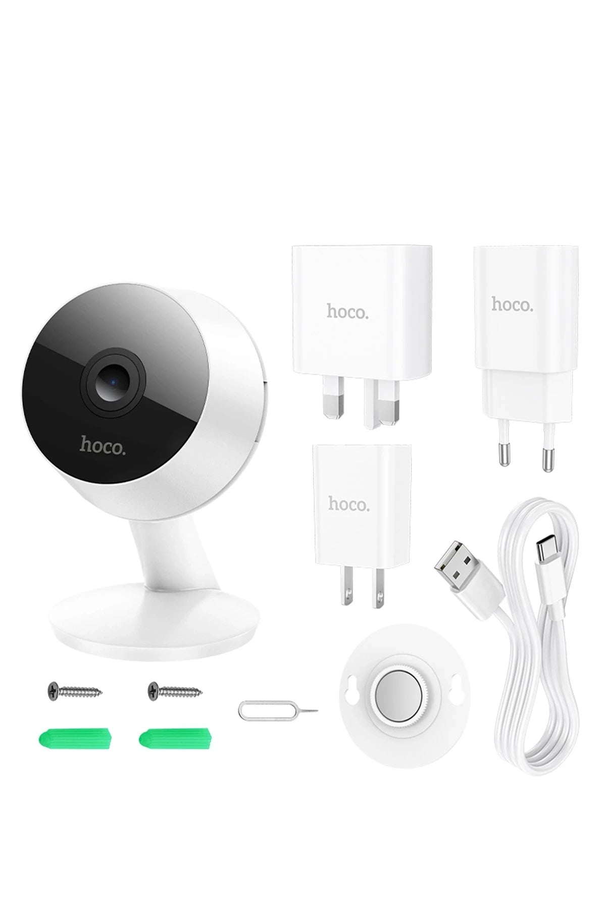 D3 Wi-Fi İç Mekan Kamera – 3MP Full HD, Gece Görüşü, İki Yönlü Ses