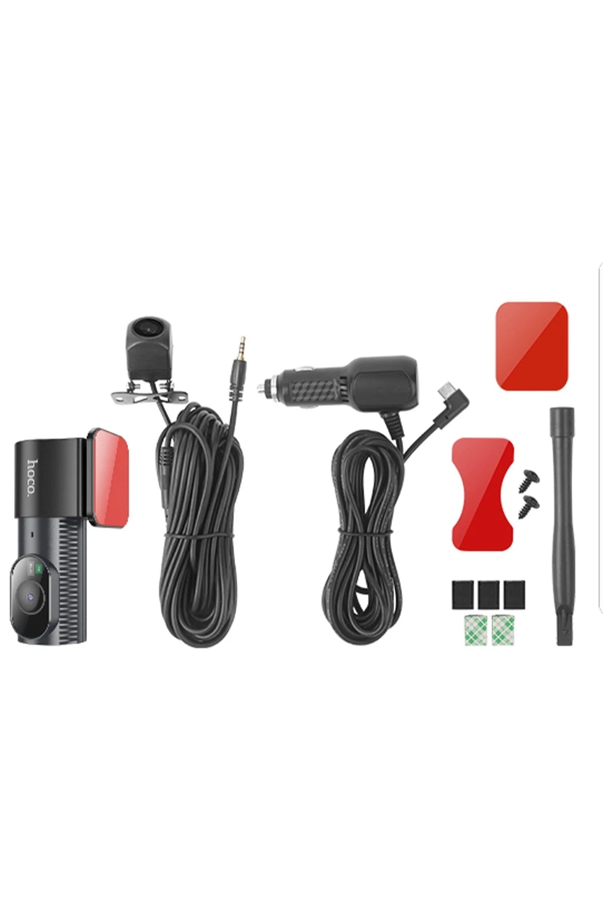 DV8 2K 1.47″ TFT Ekranlı Çift Kamera Dashcam – GP2178+SC4336, 140° Geniş Açı