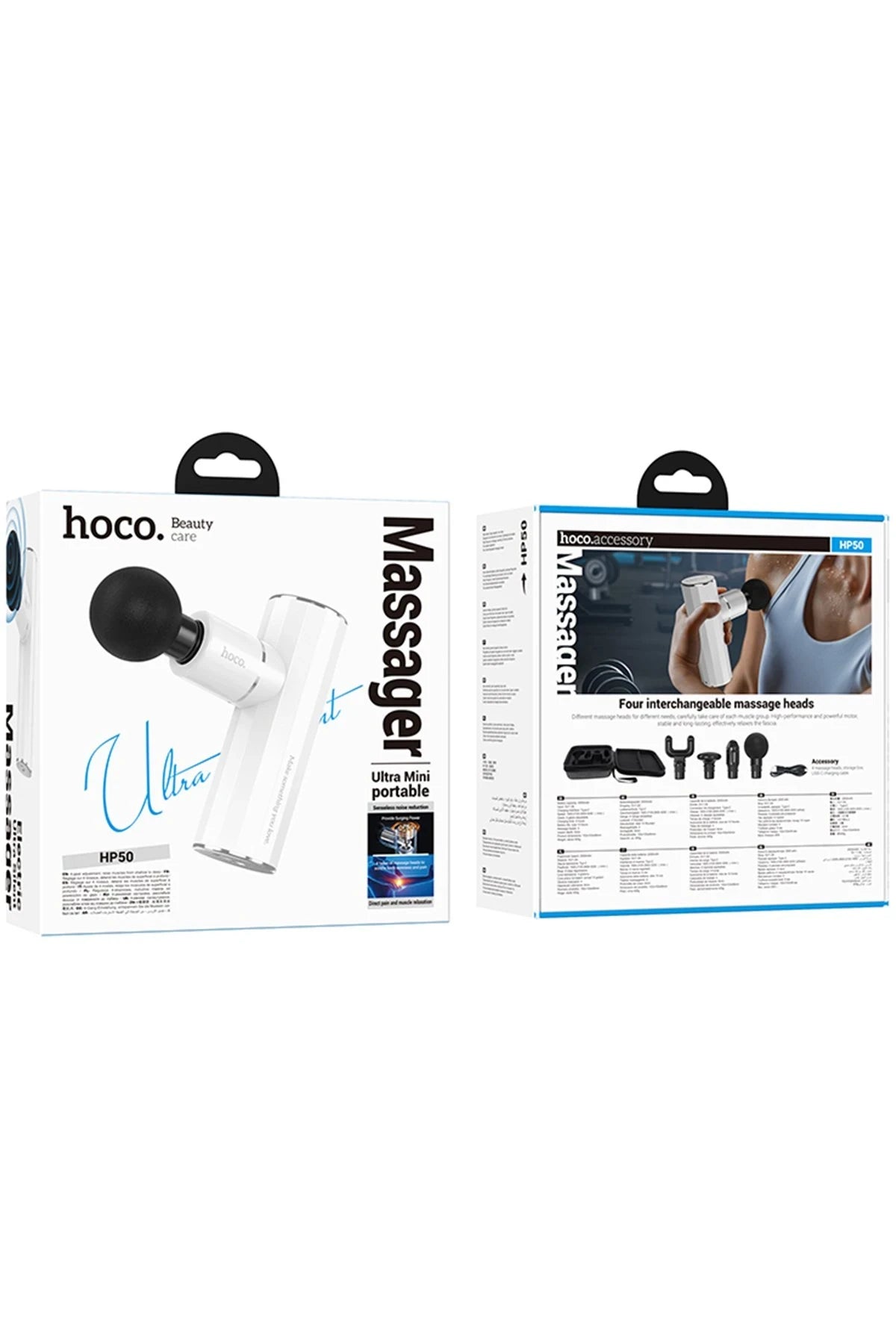 HP50 Sessiz Mini Kablosuz Masaj Aleti