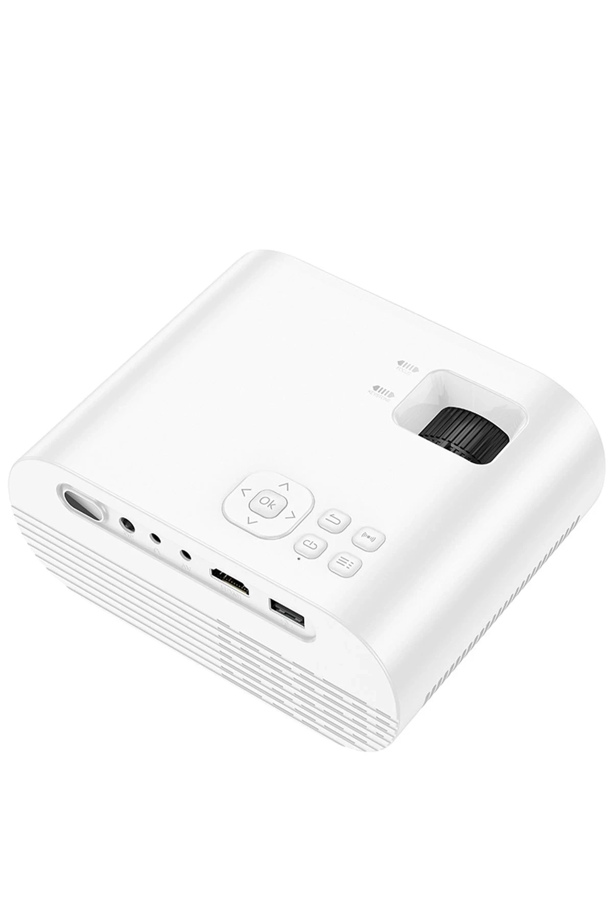 DT1 BT 5.0 720P Kablosuz Projeksiyon Cihazı – Wi-Fi 2.4 G/5 G, Bluetooth 5.0, 140 ANSI Lümen
