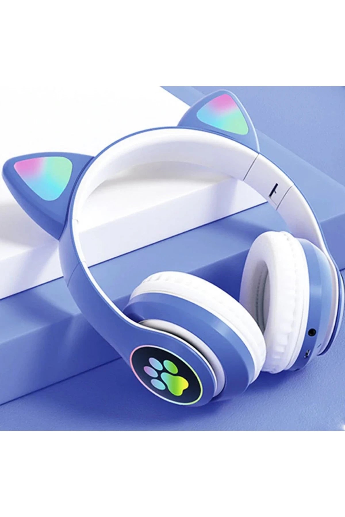 STN-28 – LED Işıklı, Bluetooth 5.0 Kedi Kulaklık: Ses, Stil ve Konfor Kuşağı