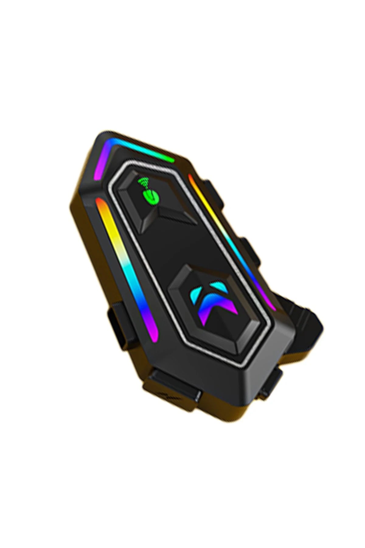 KRM2 RGB – IPX6 Suya Dayanıklı Motosiklet Bluetooth Kulaklık | Rüzgar Sesi Azaltma & Uzun Pil Ömrü