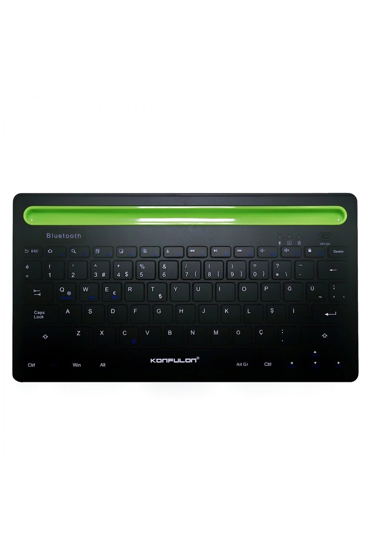V4 Bluetooth 5.0 Standlı Türkçe Q Klavye