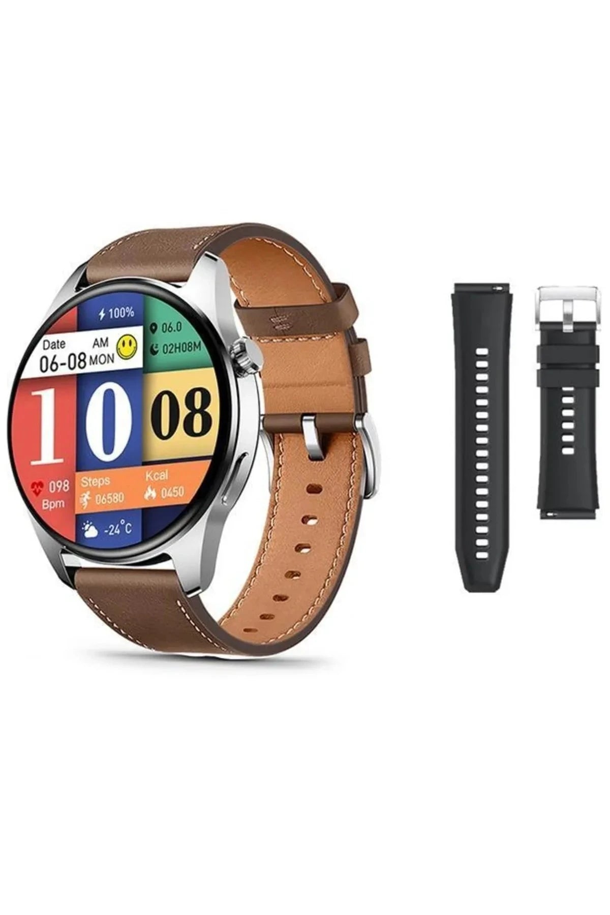 HK4 Hero – 1.5″ AMOLED GPS & NFC Akıllı Saat | IP68 Dayanıklı & Uzun Batarya Ömrü