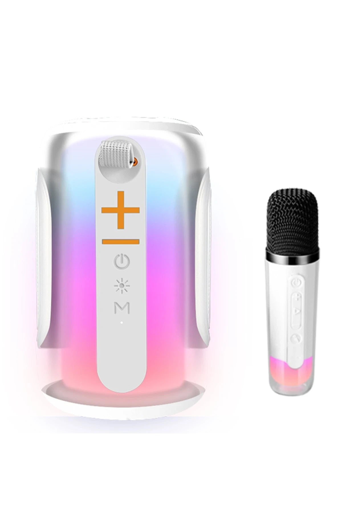 Pluse 8 – Mikrofonlu RGB Bluetooth Hoparlör | Işık ve Ses Şöleni
