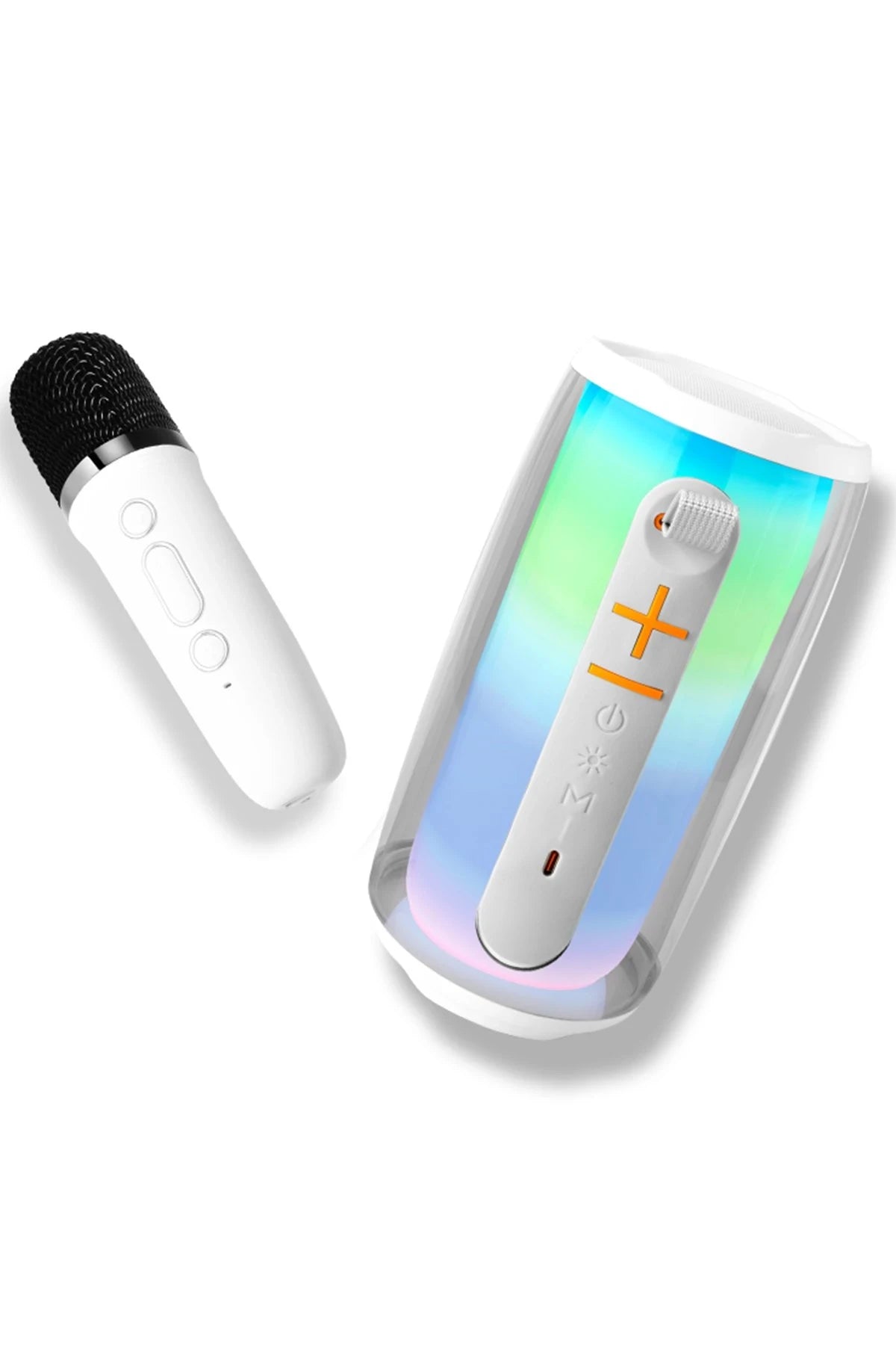 Pluse 6 – Mikrofonlu RGB Kablosuz Hoparlör | Bluetooth Ses ve Işık Şovu