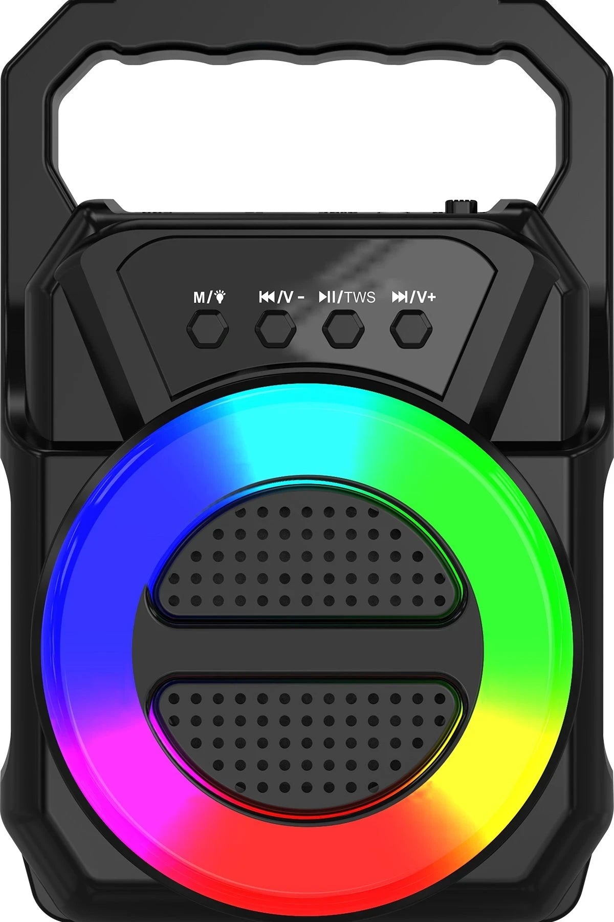 ABS-1309 – RGB Işıklı Bluetooth 5.4 Hoparlör | FM/USB/TF/AUX & 5 – 10 W Subwoofer