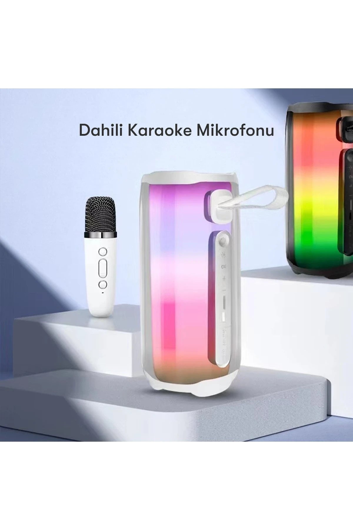 Pluse 5 – Mikrofonlu RGB Kablosuz Hoparlör | USB-C Şarj & Özel EQ