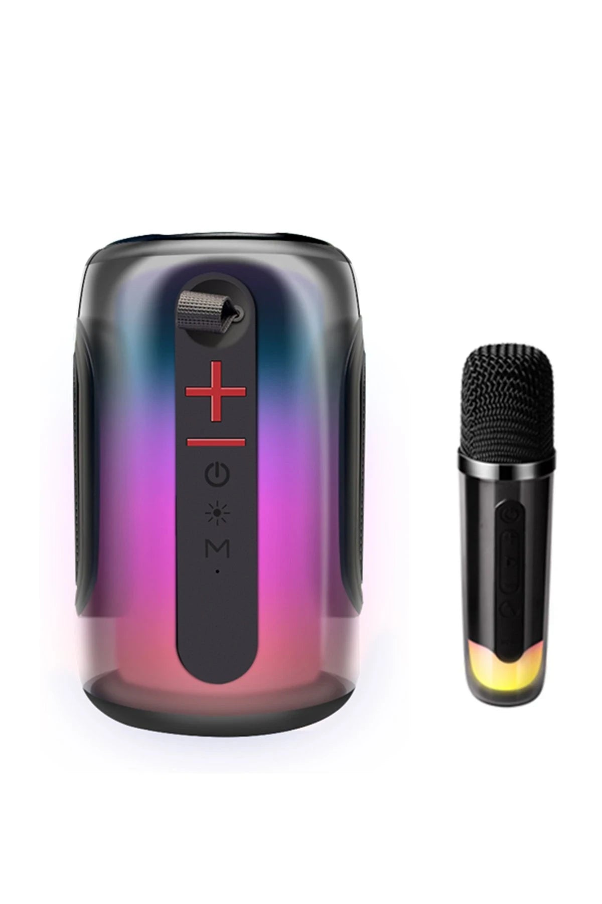 Pluse 8 – Mikrofonlu RGB Bluetooth Hoparlör | Işık ve Ses Şöleni