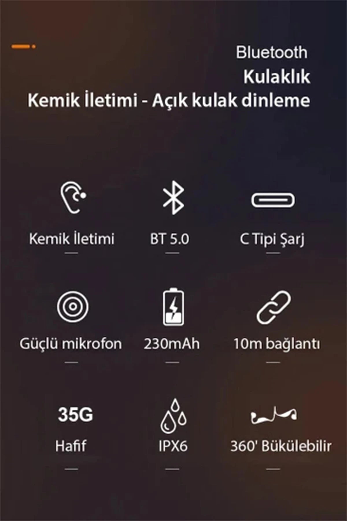 AS10 Plus – Bluetooth 5.0 Kemik İletimli Kulaklık | Suya Dayanıklı & Boyun Bandı Tasarımı