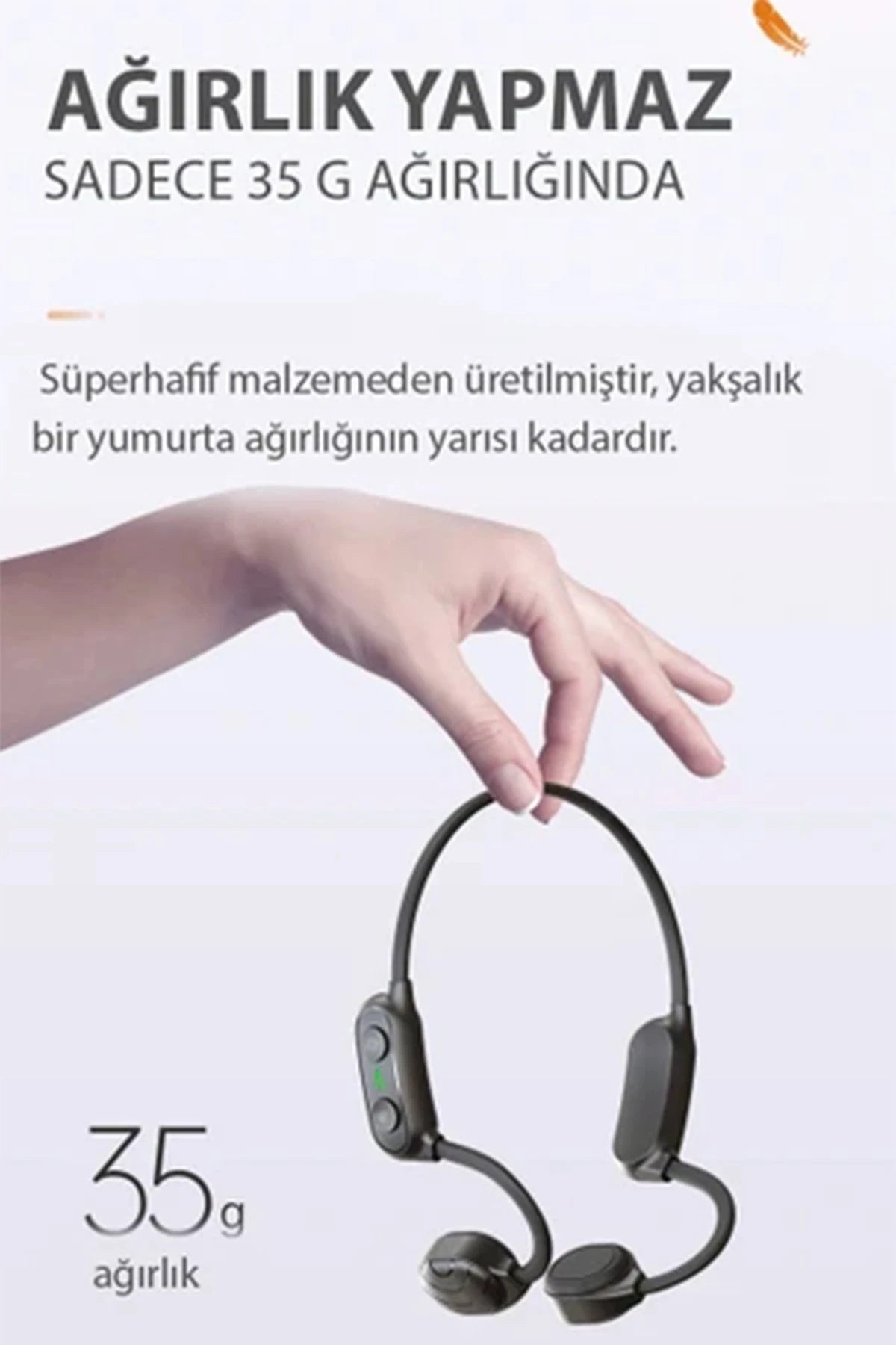AS10 Plus – Bluetooth 5.0 Kemik İletimli Kulaklık | Suya Dayanıklı & Boyun Bandı Tasarımı