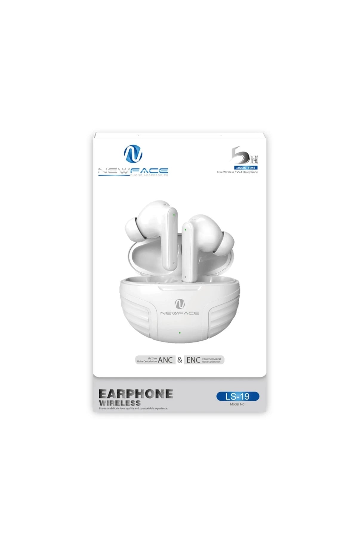 LS-19 – ANC Destekli Bluetooth 5.4 Kablosuz Airpods Kulaklık
