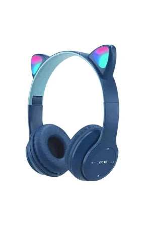 P47M – Kablosuz Bluetooth Kedi Kulaklık | IPX4 Su Dayanımı & Manyetik Tasarım