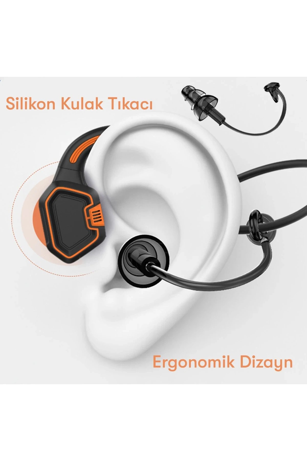 AS9 – IPX8 Suya & Toza Dayanıklı Bluetooth 5.1 Kulaklık | 5 Saat Pil & Stereo Ses