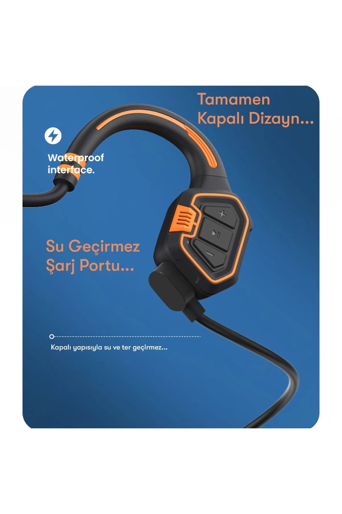AS9 – IPX8 Suya & Toza Dayanıklı Bluetooth 5.1 Kulaklık | 5 Saat Pil & Stereo Ses