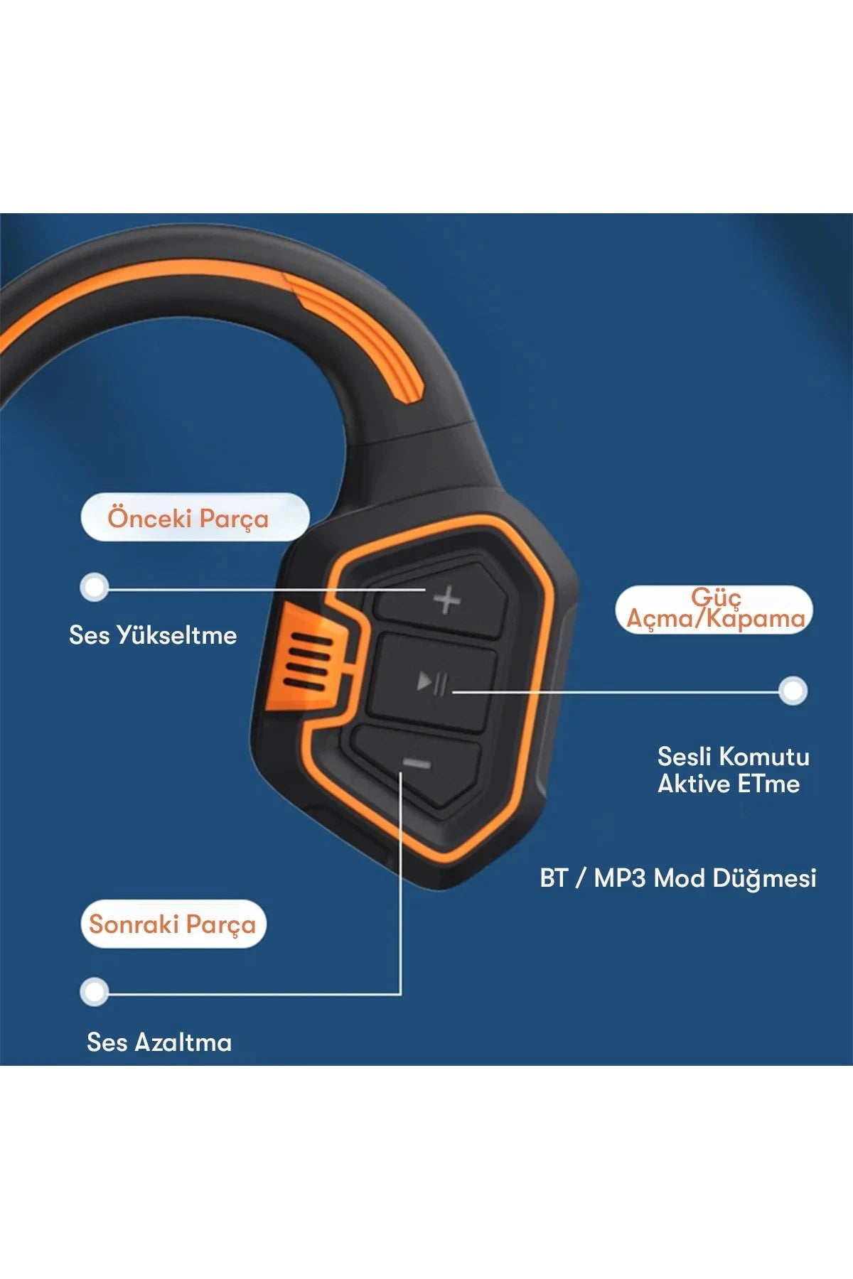 AS9 – IPX8 Suya & Toza Dayanıklı Bluetooth 5.1 Kulaklık | 5 Saat Pil & Stereo Ses