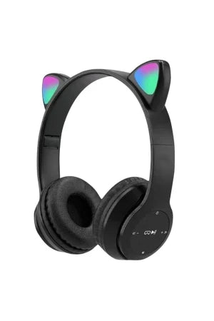 P47M – Kablosuz Bluetooth Kedi Kulaklık | IPX4 Su Dayanımı & Manyetik Tasarım